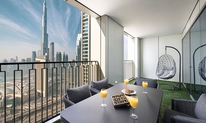 Za'abeel 2 Apartment | Dubai Mall Access Burj Khalifa Infinity Pool | 4BR
