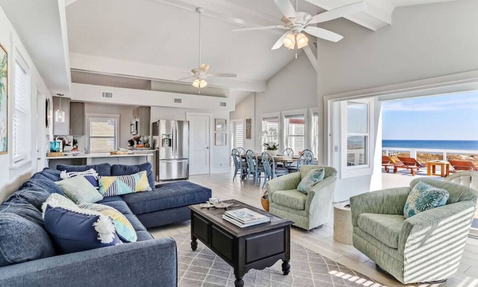 Fernandina Beach House | Duke's Beach House | Oceanfront | Huge Deck | Breathtaking Views