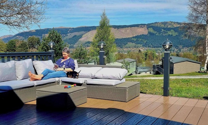 Kilmun Cabin | Dunoon - Coastal Lodge - sleeps 6 - Pet Friendly