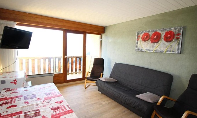 Auris Apartment | Duplex 2p cabine au pied des pistes avec balcons - Auris en Oisans - FR-1-297-102