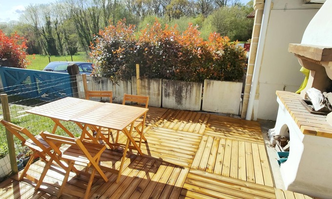 Arbonne Apartment | Duplex 2pers ★ Piscine ★ Terrasse ★ Barbecue ★ Clim ★ Parking