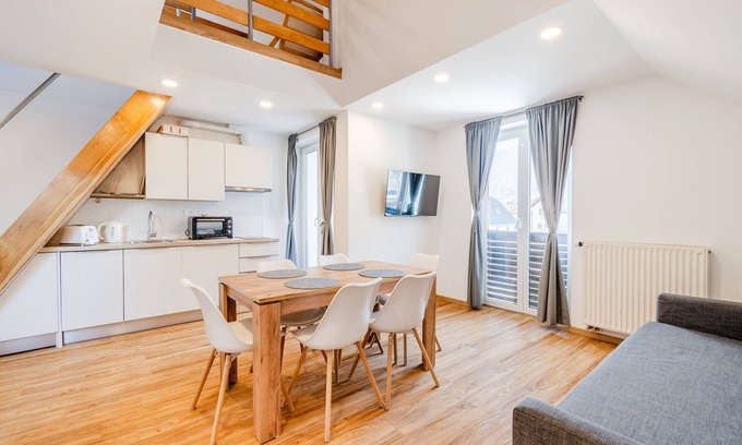 Bovec Apartment | Duplex Apartment Skok with Mountain view in Bovec