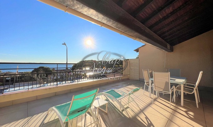 Cavaliere Beach Apartment | Duplex apartment with sea view opposite Cavalière Beach