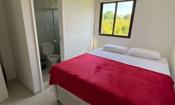 Sao Jose da Coroa Grande Apartment | Duplex apartments, 02 en-suite bedrooms, sea view, 30 m from the beach on the border with Maragogi