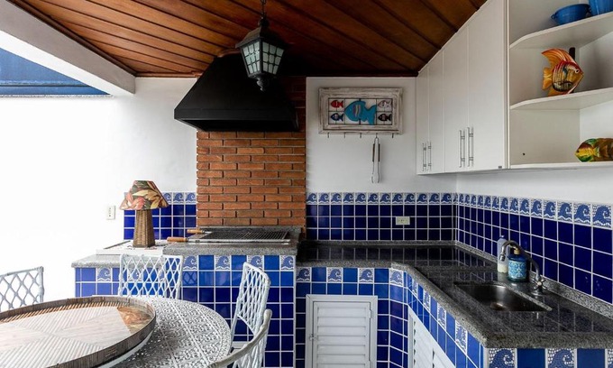 Centro Apartment | Duplex com piscina e área gourmet perto da praia