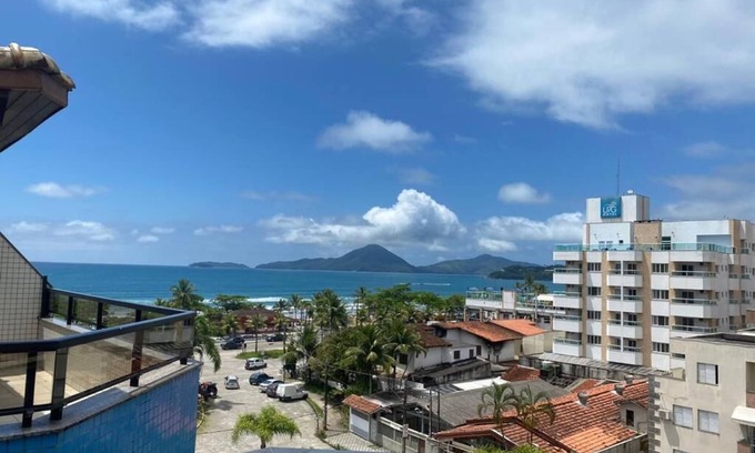 Praia Grande Apartment | DUPLEX PENTHOUSE - SEA FRONT - PRAIA GRANDE UBATUBA