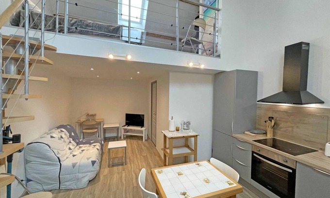 Saint-Pierre-du-Regard Apartment | Duplex studio, Swiss Normandy nature, pets welcome
