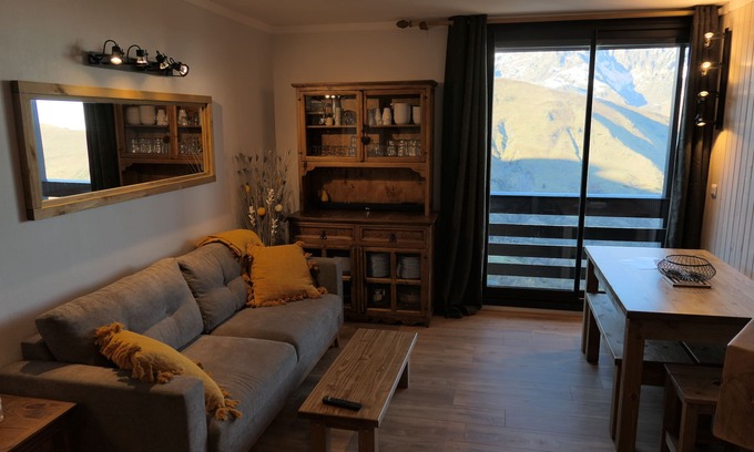 Pla d'Adet Apartment | DUPLEX ST LARY PLA ADET 6 to 8 people 50m ² FOOT OF SLOPES ARMAZAN