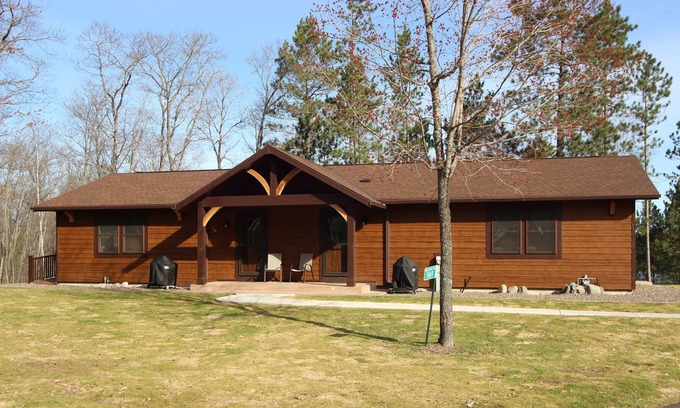 Land O Lakes Condo | Duplex Style Cabin on Big Portage Lake