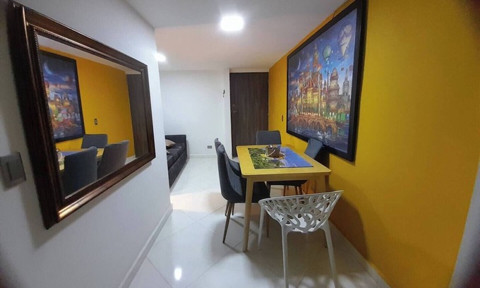 Itagui Apartment | Duplex with Private Terrace and City View (5th Floor)