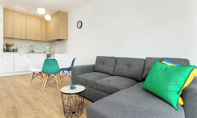 Brzezno Apartment | Dworska 27 | Stylish Apartment | Balcony | Beach