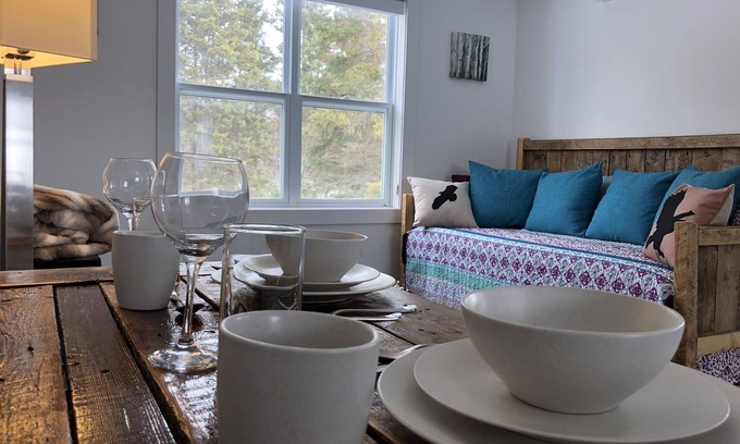 Lakeside Resort | Eagle's Nest Loft- 1 bdrm lakeside apartment nestled up high in the trees.