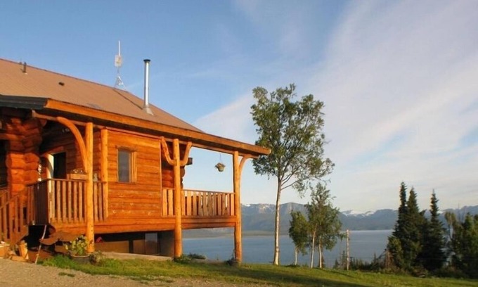 Fritz Creek House | Eagles Rest at Kilcher Family Homestead in Alaska The Last Frontier Kachemak Bay
