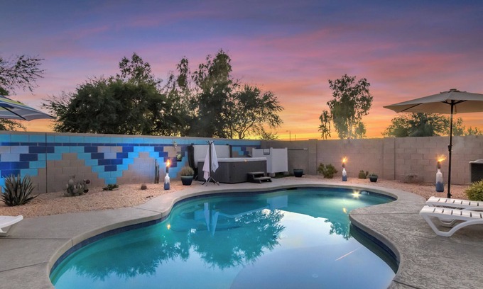 Magma Ranch House | East Valley Peaceful Oasis w/PRIVATE Pool that is HEATED at no extra cost