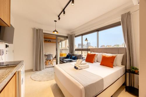 Sao Paulo Apartment | Easy Star - Belo studio ao lado do Allianz - MN01I