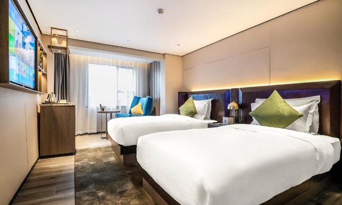 Yuexiu Hotel | Echarm PLUS Hotel Guangzhou Beijing Road Pedestrian Street Dafo Ancient Temple