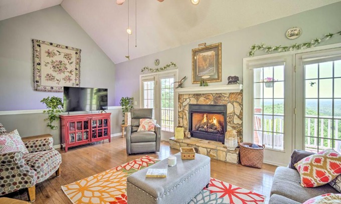 Ranger House | Eclectic Ranger Home with Mtn Views and Hot Tub!