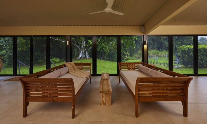 Coorumba House | Eco-luxury nestled in off-grid private paradise. Cradled by virgin river!