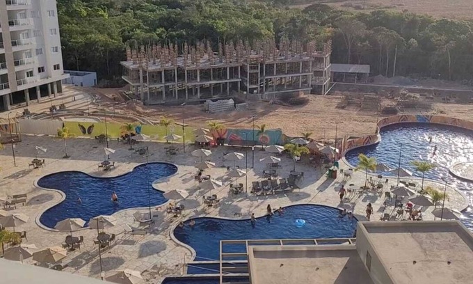 Setor Lagoa Quente Apartment | Eco Towers Thermal Water Resort - Caldas Novas - GO