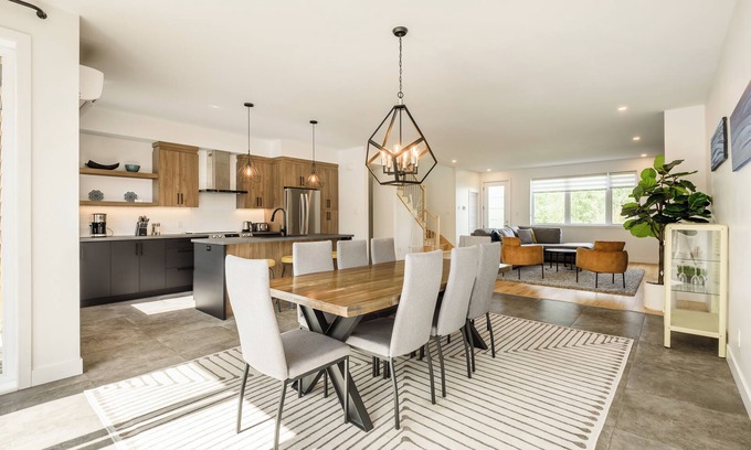 Magog Condo | Ecological 3-bedroom condo-chalet with shared spa Lake Memphremagog