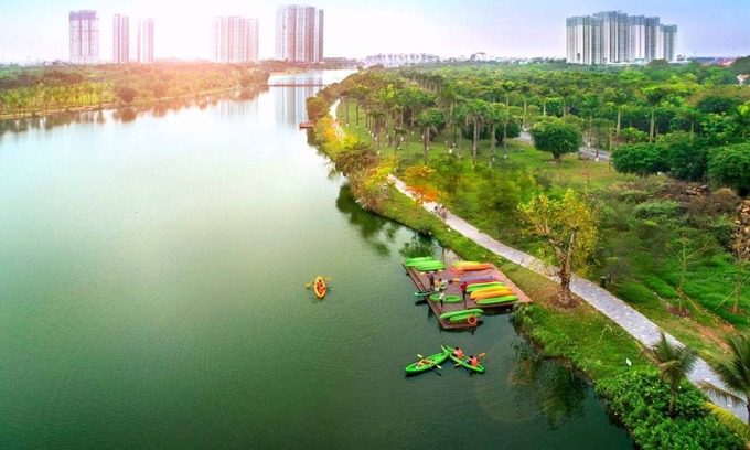Van Giang Apartment | Ecopark 3-Bedroom Luxury Apt with Panoramic view