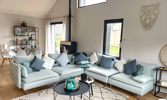 Chevrieres Villa | Eden Blue Lodge - Villa 8 Voyageurs Avec Piscine à 15 Minutes de Compiègne