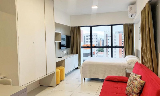 Ponta Verde Apartment | Edifício Time Apto 1025 ER Hospedagens