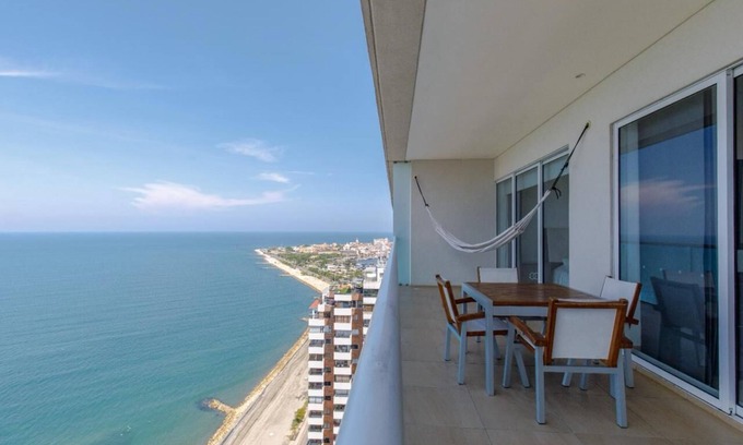 Manga Apartment | Edificio H2 Apartamento 1906 Plaza Bocagrande