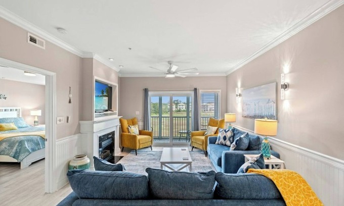 Cherry Grove Beach Apartment | Egret Pointe South 202- Marsh View 2BR- Pool
