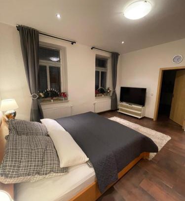 Aue Apartment | Einraum Ferienwohnung im Zentrum