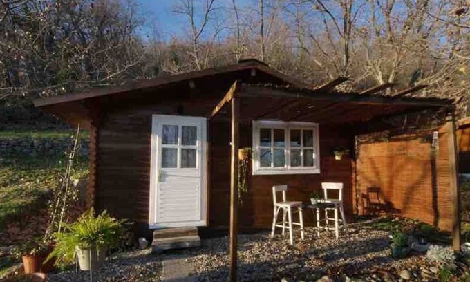 Candeleda House | El Blanco Romántica cabaña de madera