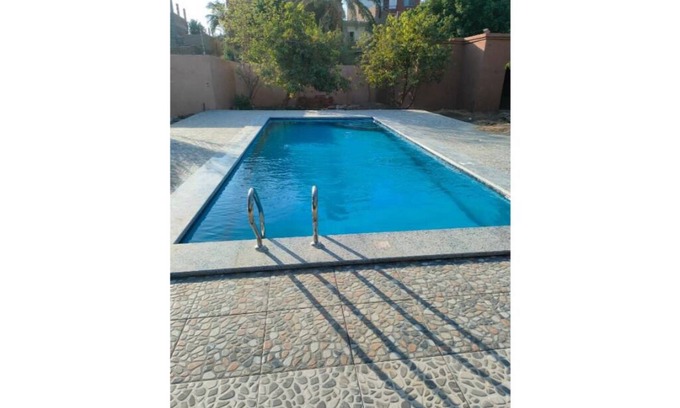 Luxor Villa | El Juneina Villas Twin Room with Pool View