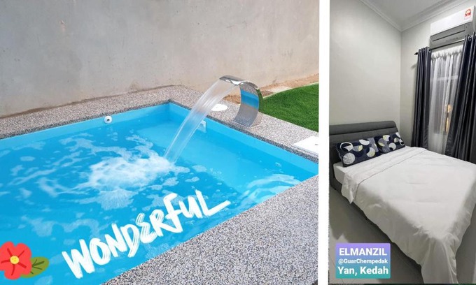Guar Chempedak Resort | El Manzil Homestay with Pool
