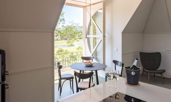 Porschdorf Apartment | Elbsuite, 1 Schlafraum - Schloss Prossen