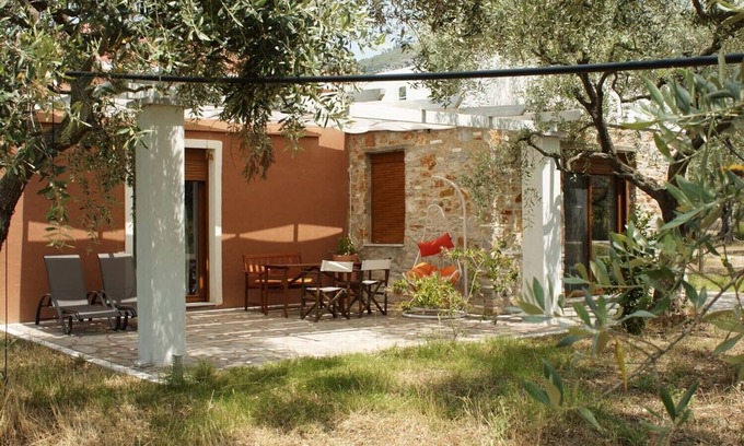 Megalos Prinos House | ELEA 2, NEW STONE HOUSES, IN AN OLIVE GROVE, QUIET PLACE, IN THASSOS