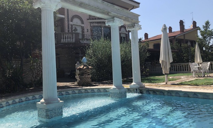 Tivoli Villa | Elegant, well connected with private pool. With views over Tivoli Villa Adriana