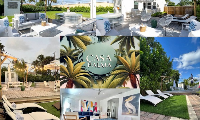 Southside House | Elegant 2BR Home w/King Bed, MegaYard & Tank Pool