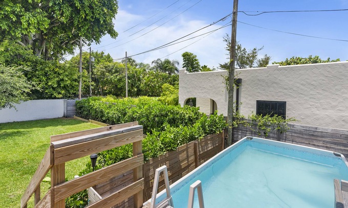 Old Northwood House | Elegant 3BR Getaway w/Pool, Near WPB Hotspots