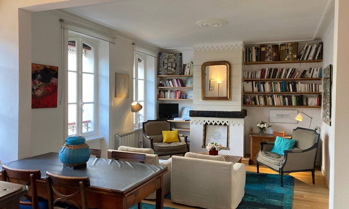 Le Palais Apartment | Elegant Apartment in Le Palais: 2 Bedrooms, Close to Beach and Shops, Fully Equipped Kitchen