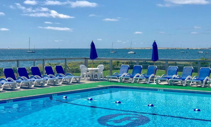 West Yarmouth Apartment | Elegant Apt at Cape Cod Resort – Steps from Private Beach