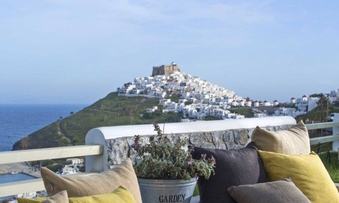 Astypalaia Villa | Elegant Astypalaia Villa | Villa Bianca | 2 Bedrooms | Hot Tub & Beautiful Sea.