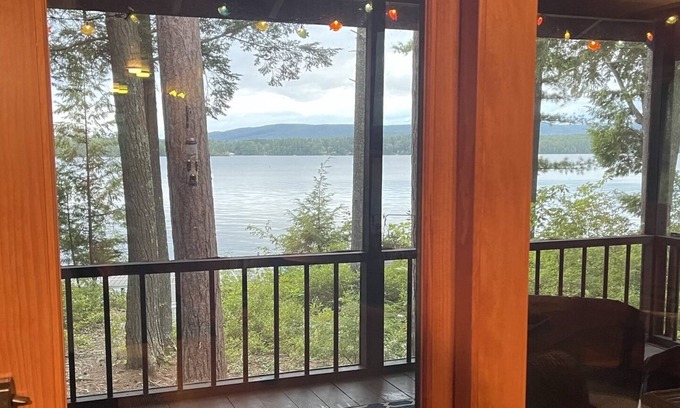 Belgrade Cabin | Elegant Cabin on Great Pond