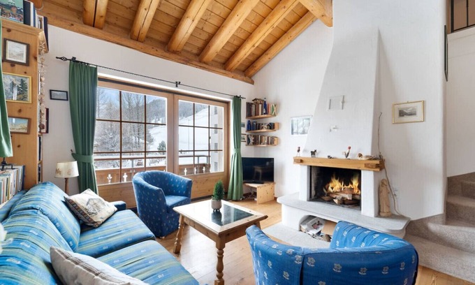 Madulain Apartment | Elegant Chalet St Moritz