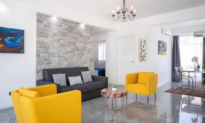 Villa Grazia di Carini Villa | Elegant comfort villa with air conditioning, Wi-Fi, and garden, 1 km from the sea