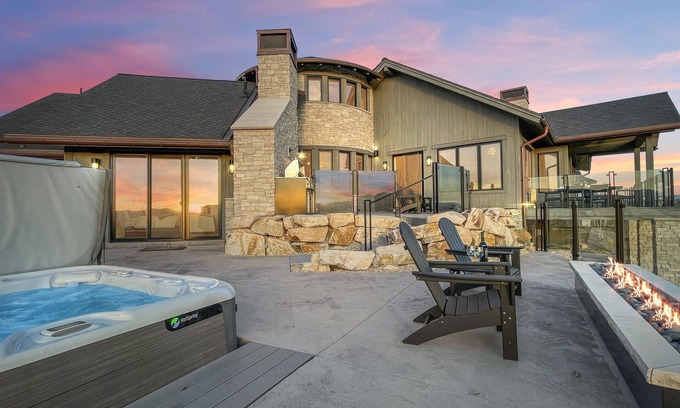 Park City House | Elegant Mountain Abode w/4 King Suites Hot Tub Billiards Sweeping 180° Views