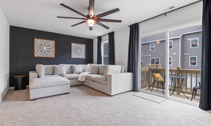 Solon Mills House | Elegant New Home Near Lakes - Relax & Unwind!