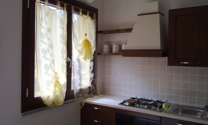 Giba Apartment | Elegant one bedroom apartment in southwestern Sardinia near Porto Pino IUN P5434