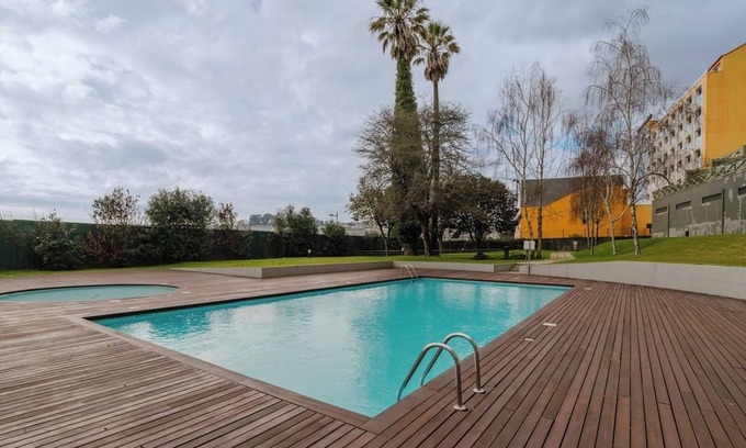 Oliveira do Douro Apartment | Elegant Riverfront Flat | Pool and Sports by Host Wise