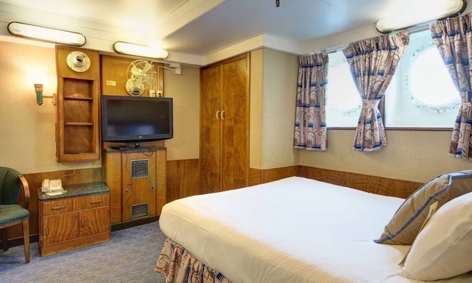Harbor Hotel | Elegant Room on Historic Ship Perfect for a Romantic Escape