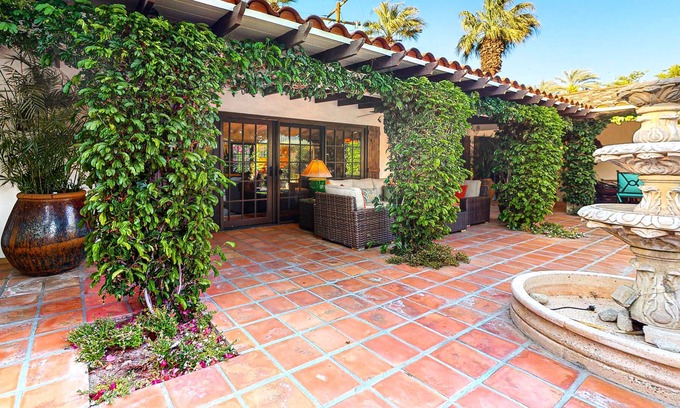 Old Las Palmas House | Elegant Spanish-style home with private pool & spa - 2 blocks to downtown!